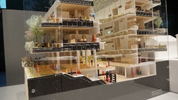《6th Competition for rental housing》　A small town built by a park_image